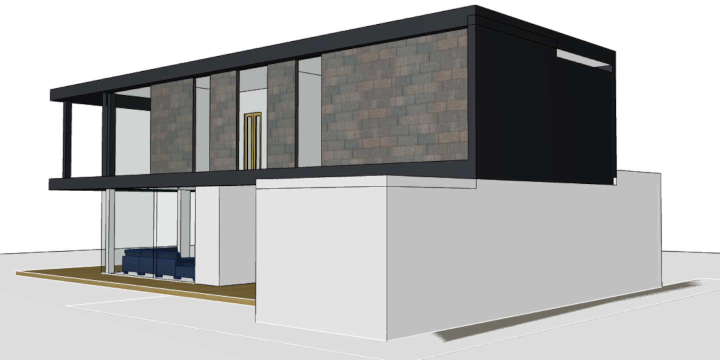 Nowoczesny projekt domu modułowego z wizualizacją 3D